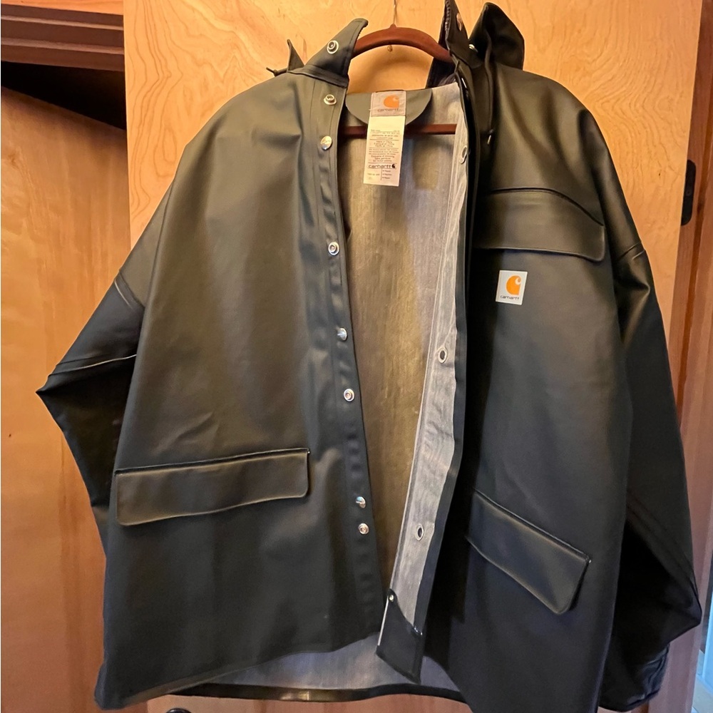 Carhartt Black Rain Jacket Surrey